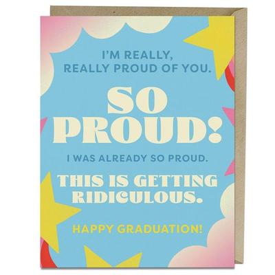 6-Pack Em & Friends Really, Really Proud Greeting Cards, Taschenbuch von Em & Friends, Knock Knock, 978-1-64246-560-0
