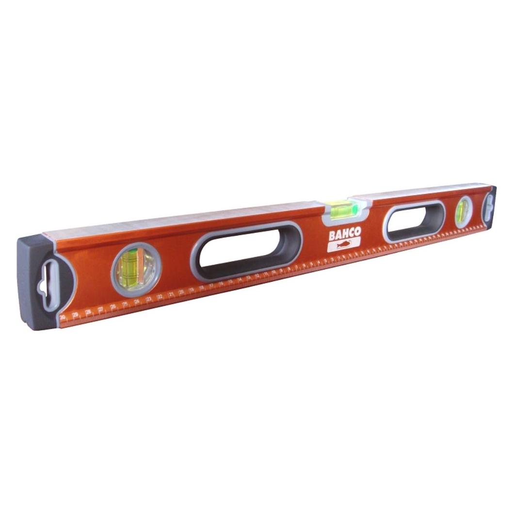 Bahco Wasserwaage aus eloxiertem Aluminium mit breit geformtem Profil 800 mm (80 cm) (466-800)