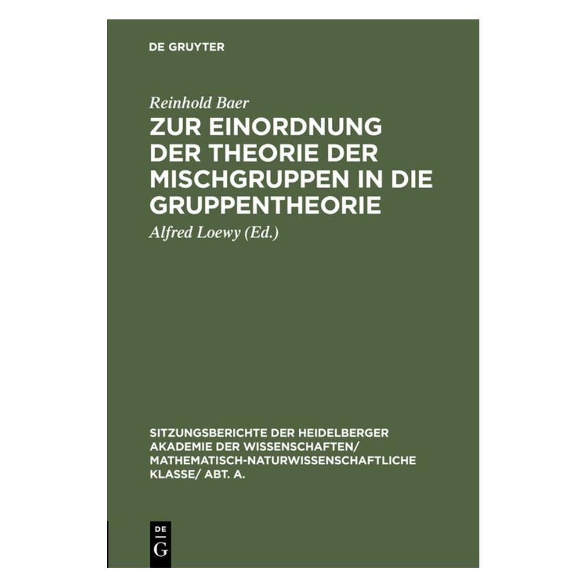 De Gruyter Baer:Zur Einordnung der Theorie der Mis (67774097)