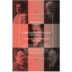 Verräter Verfallen Der Feme, Fachbücher von Emil Julius Gumbel