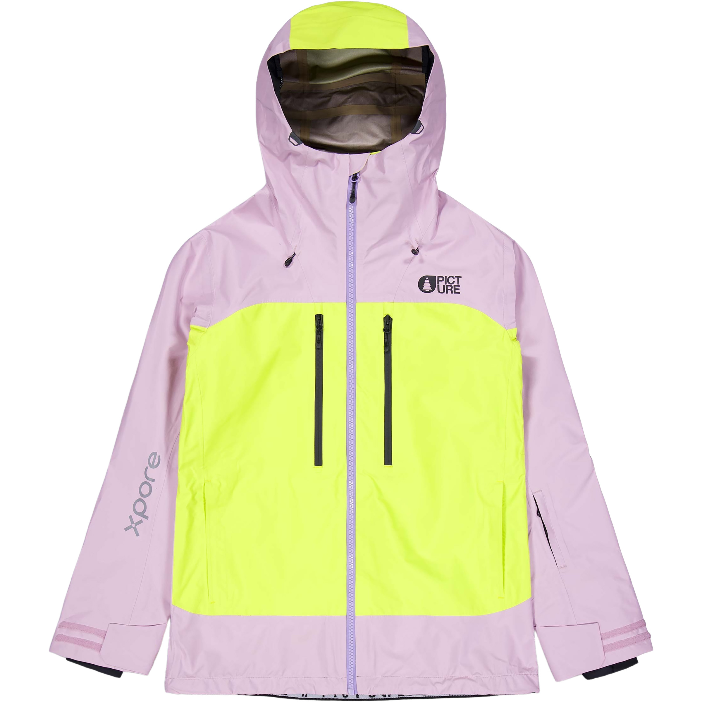 Picture Acidic 3L Xpor Damen Regenjacke rosa Größe XS Trekking Wasserabweisend