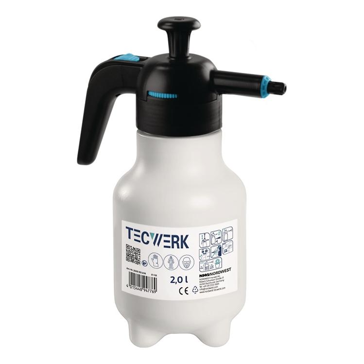Tecwerk Drucksprüher 2 l FPM Dichtung, Kunststoff-Düse (2 l) (2000355698)