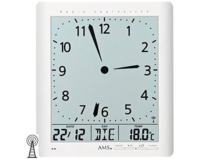 AMS 5896 Wanduhr Design