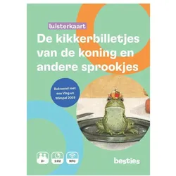 Central Books Hörkarte „Die Froschschenkel des Königs und andere Märchen“ (Niederländisch)