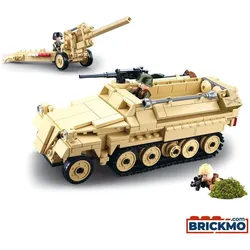 Sluban World War 2 deutsches Militärfahrzeug M38-B0695