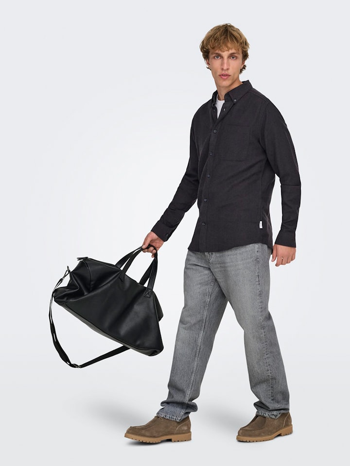 ONLY & SONS Jeans "Onsedge" - Straight fit - in Grau - W31/L30