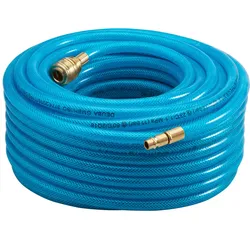 Casaria Deuba Druckluftschlauch 30m Schnellkupplung/Stecker