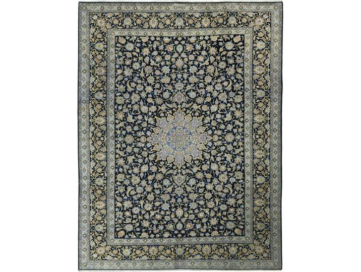Keshan Teppich 295x384 Handgeknüpft Orientteppich Perserteppich Wolle