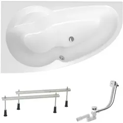 Laguna Luiza Asymmetrische Badewanne SIKOLU1600LAPN