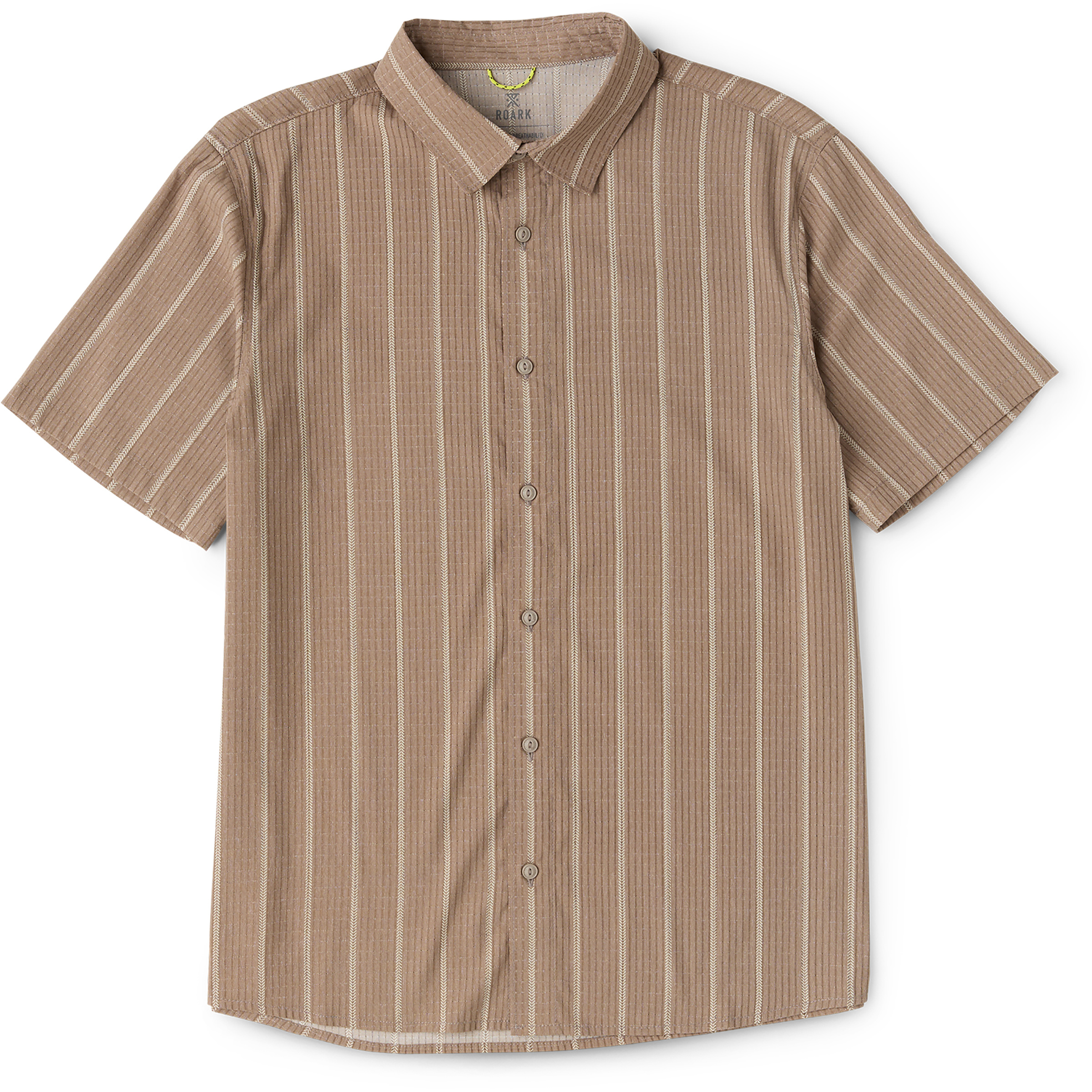Roark Bless Up Herren Hemden beige Größe L Lifestyle Hautfreundlich