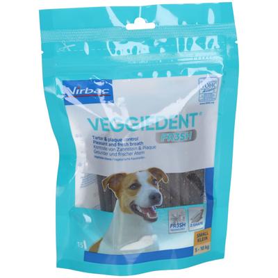 Veggiedent Fresh Kaustreifen S f.Hunde 15 St Streifen