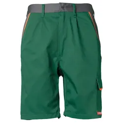 Arbeitsshorts "VISLINE" - S - grün/orange/schiefer