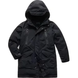 Blauer Easy Motorrad Textiljacke