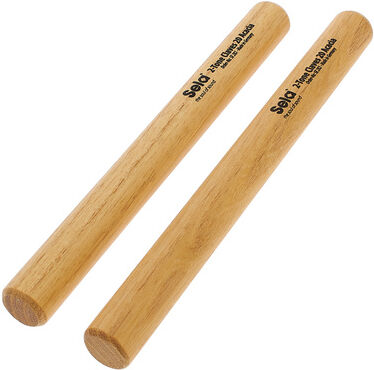 Sela 2-tone claves 20 Acacia