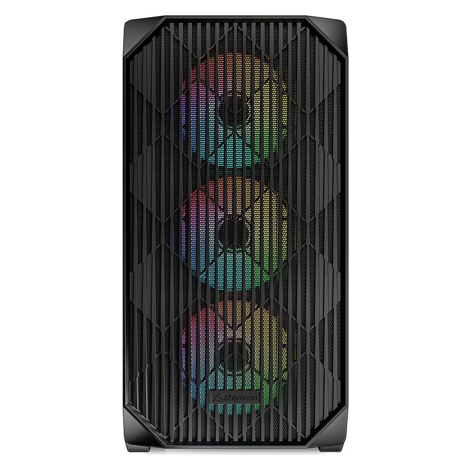 Sharkoon MK3 RGB Black mATX (schwarz) (mATX, Mini-ITX) (4044951041749)