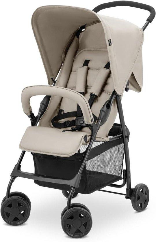 Hauck Kinderbuggy Lichtgewicht Compacte Reisbuggy Beige - Tot 15 kg