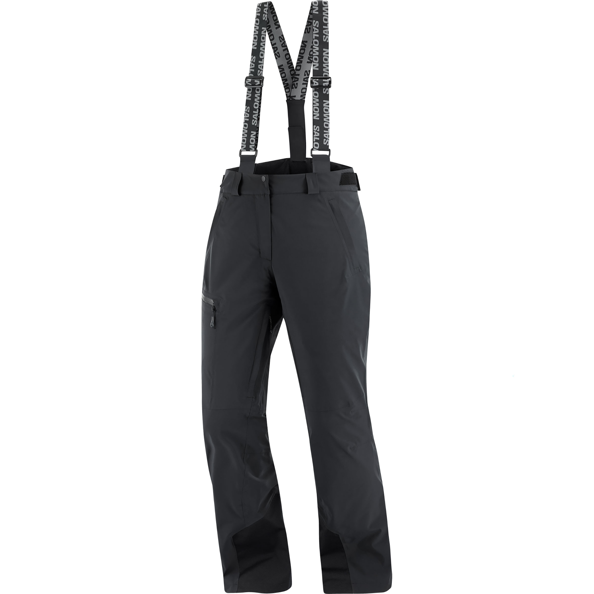Salomon Brilliant Hose Damen Isolationshose grau Größe S Freeride | Skifahren Elastisch Wasserabweisend