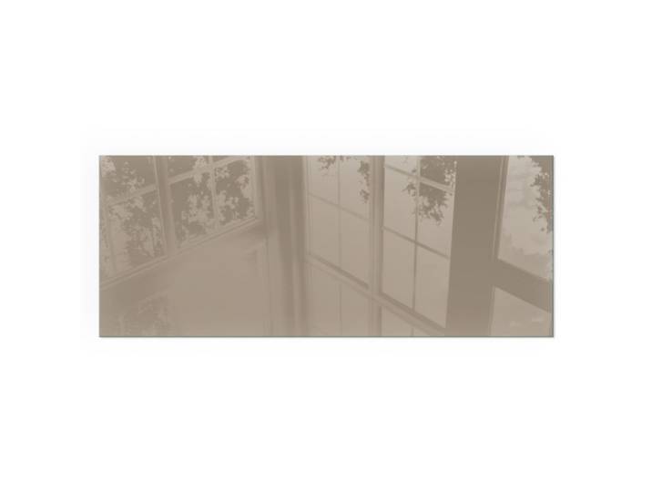 KAMINBODENPLATTE 125x50 cm - Farbe Braun