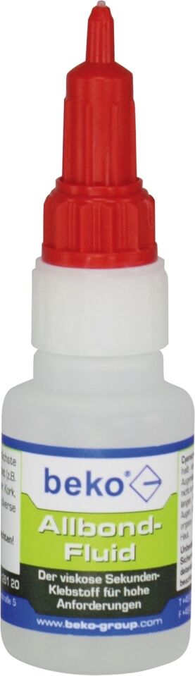 Beko Allbond Fluid Sekundenkleber, 20 g, transparent