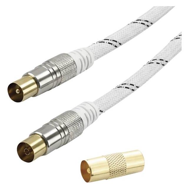 Vivanco Antennenkabel (120 dB, Antennenkabel) (VVACABMF300HQW)