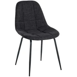 CLP Stuhl Tom Stoff   Farbe: dunkelgrau, Material: Stoff