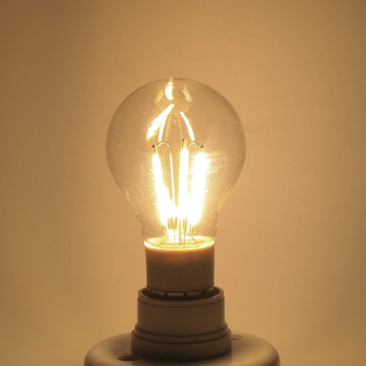 LED Filamentlamp 12V 3W Warm Wit 360 Graden Licht Niet Dimbaar E27