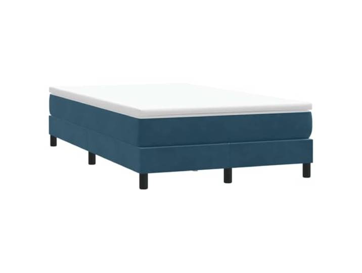RJPLMFV Lattenrost, Dunkelblau, 120 x 210 cm Weicher Velours, robuste Füße, optimale Unterstützung, ohne Matratze