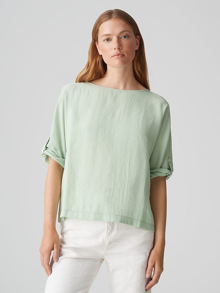 OPUS Bluse in Grün - 42