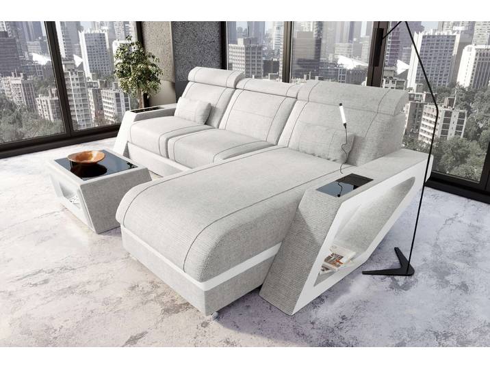 Ecksofa Catania L Form Stoffsofa