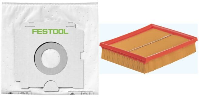 Set Festool Filtersack SC FIS-CT 26+Hauptfilter HF-CT 26/36/48