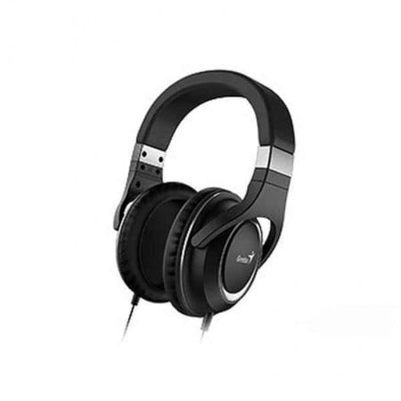 Genius Computer Technology HS-610 Hoofdtelefoon met microfoon, Zwart