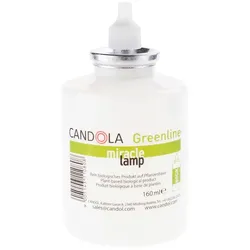 24x Candola Austauschflasche Greenline 160 ml Brenndauer bis 50h (80 GK)