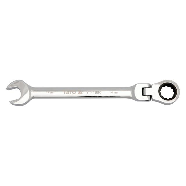 Yato Flex. Ratchet Combination Wrench 14mm (14 mm) (YT-1680)