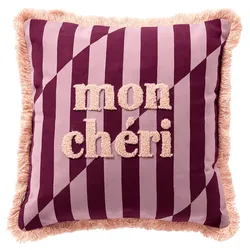 Dutch Decor Kissenhülle 'Chéri' 45 x 45 cm Rosebud - Rosa