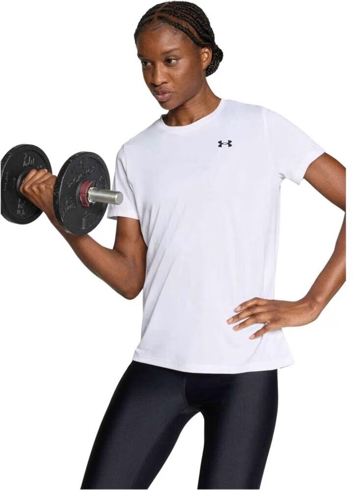 Camiseta Under Armour 1384231-100 Manga Corta Blanca White L Hombre