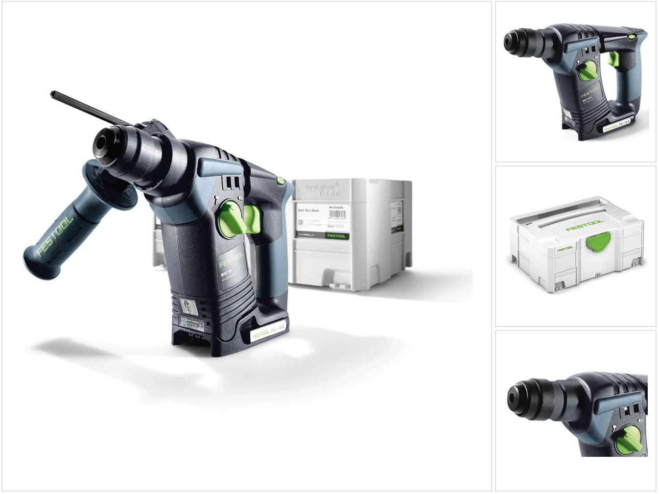 Festool BHC 18 Li-Basic accuboormachine 18V 25Nm borstelloos solo in Systainer
