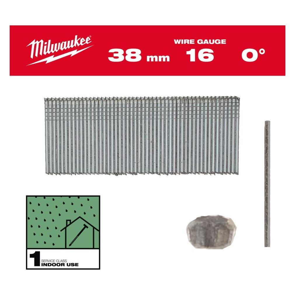 GCS STUDS 16G/38mm/0° FÜR M18 FN16GS /2500Stk. (4932498314)