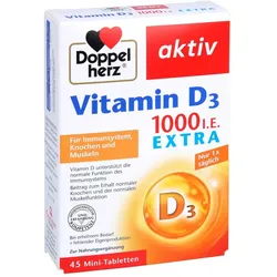 Doppelherz Vitamin D3 1000 I.E. Extra