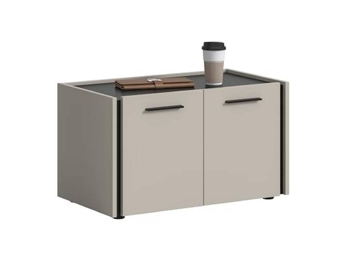 furnling Sitzbank Emel, Kaschmir, Breite 75 cm 2 Türen, 4 Fächer, mit 2 verstellbaren Einlegeböden, Softclose-Funktion
