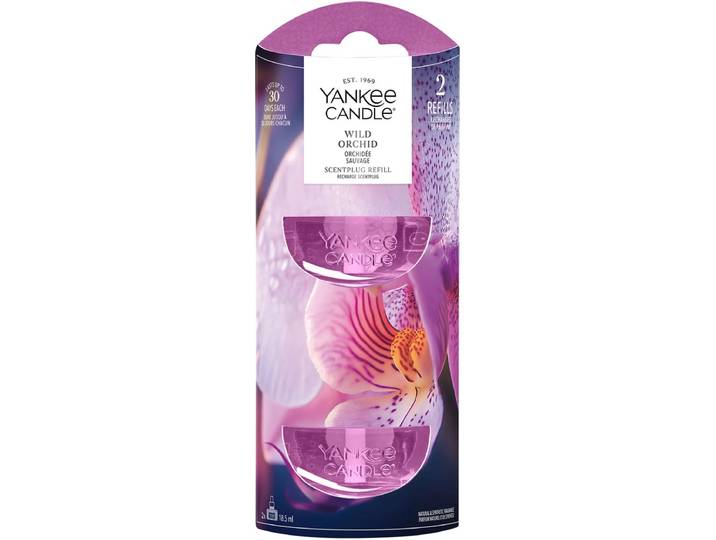Yankee Candle - Wild Orchid - Elektrische Diffuser Navulling - 2 stuks