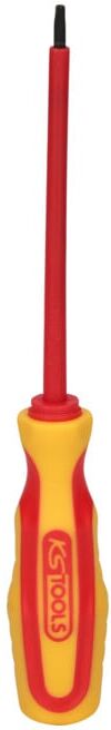 Tournevis KS Tools avec isolation de protection pour l'intérieur des vis TX, T9 (117.2239)