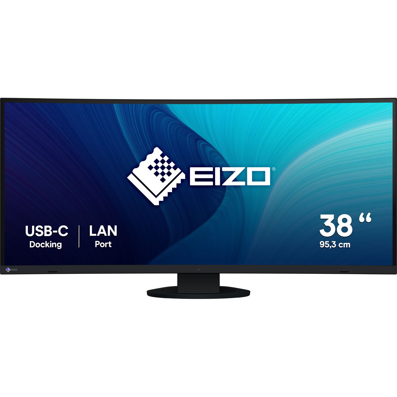37.5" (95,25cm) EIZO FlexScan EV3895 schwarz 3840x1600 1x DisplayPort 1.2 / 2xHDMI 1.4