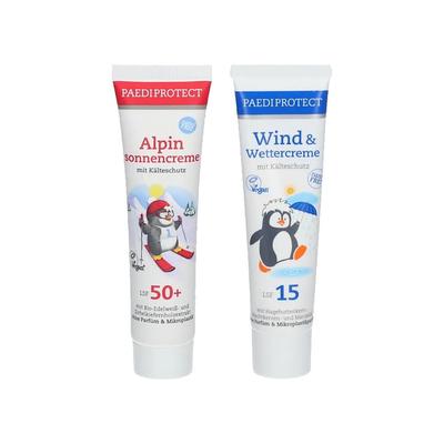 Paediprotect Alpin sonnencreme + Wind- und Wettercreme 2x30 ml Creme