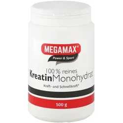 KREATIN MONOHYDRAT 100% Megamax Pulver 500 g