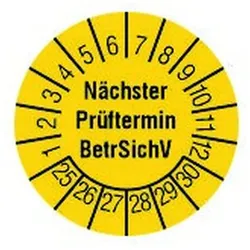 Cimco Werkzeuge Prüfplakette 182709