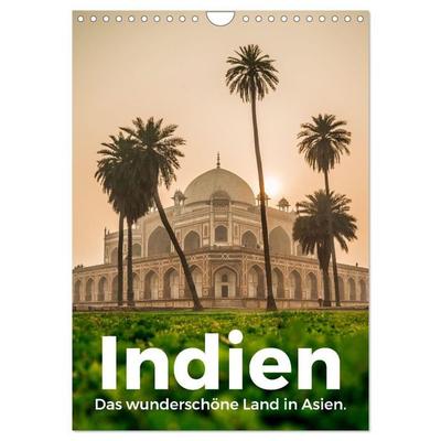 Indien - Das wunderschöne Land in Asien. (Wandkalender 2027 DIN A4 hoch), CALVENDO Monatskalender
