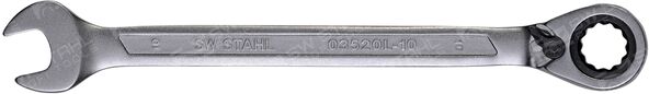 Swstahl Ratschen-Ringgabelschlüssel 03520l-10