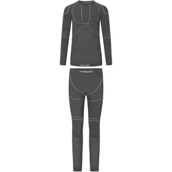 Viking, Herren, Funktionsunterhose, Lan Pro Man Set Unterwäsche (XL), Grau, XL