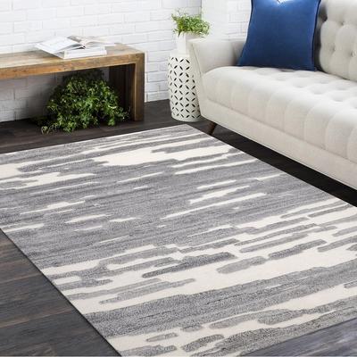 Overton Handmade Modern Contemporary Geometric Area Rug