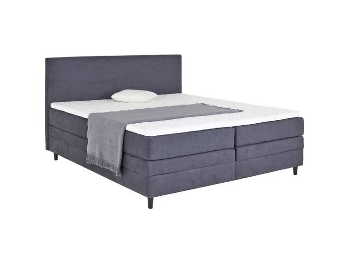 Boxspringbett mit Topper & Bettkasten 160x200 Kleopatra